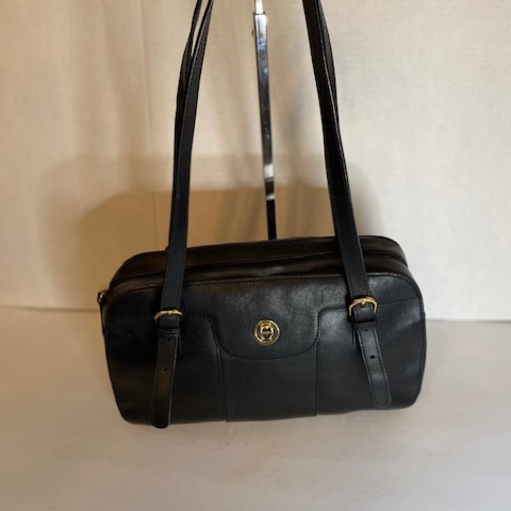 Etienne Aigner Black Shoulder Bag